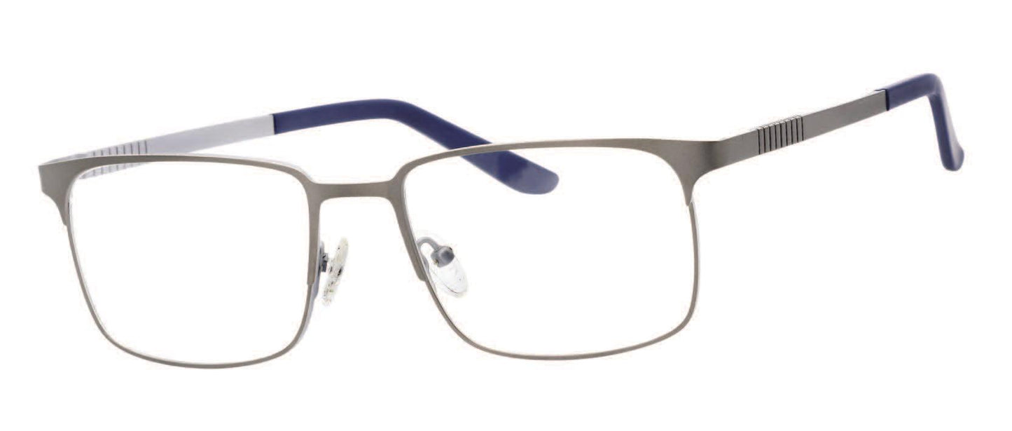 Grey Colt 3549 titanium glasses with nosepads for comfort and white background 