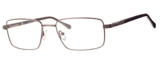 Elite 4512 gunmetal colour prescription glasses with nosepads for comfort 