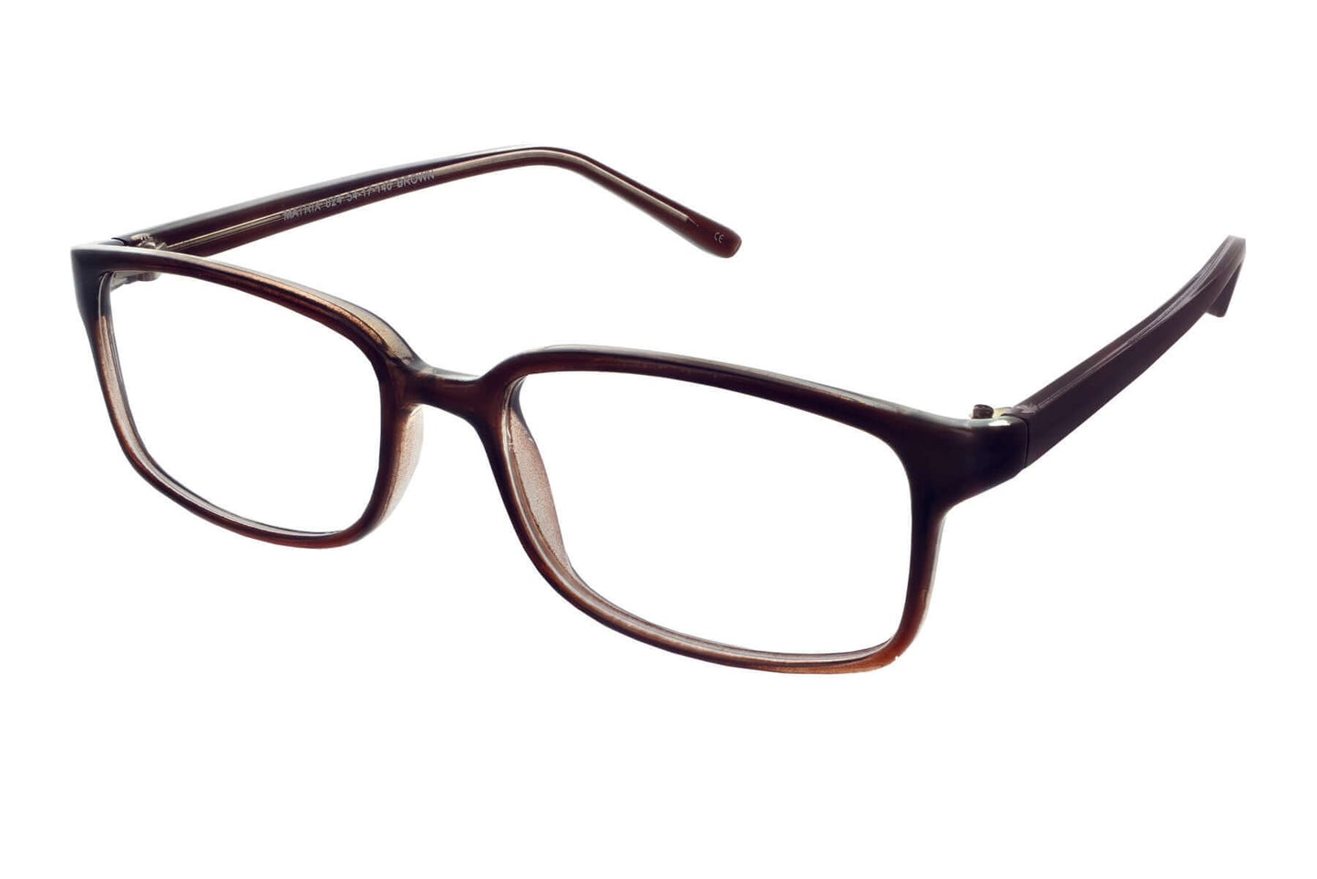 Matrix 824 prescription glasses in a stylish brown frame, perfect for everyday wear and improved vision.