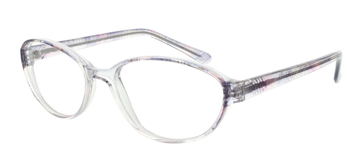 Stylish Matrix 476 prescription glasses with clear frames and intricate detailing for a modern look.