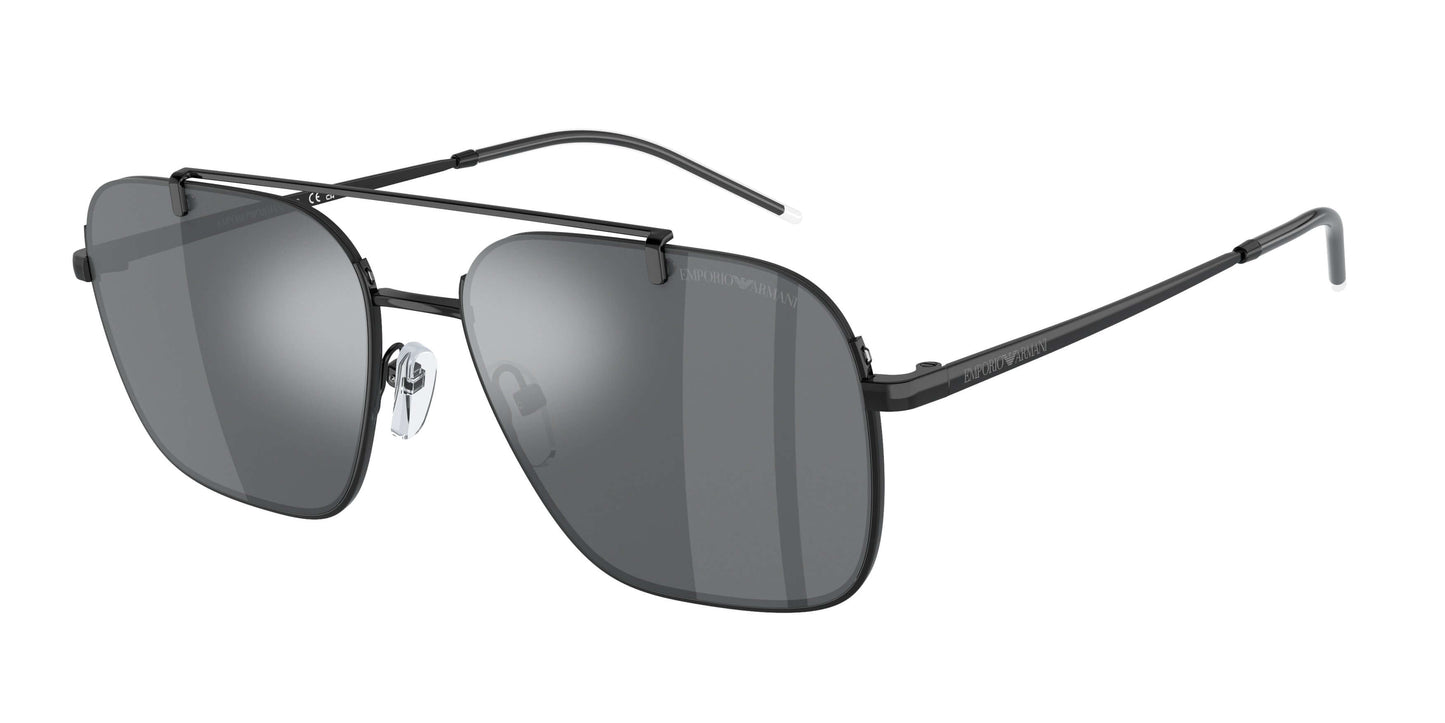 Emporio Armani EA2150 sunglasses, stylish prescription sunglasses with gray lenses and sleek black frame.