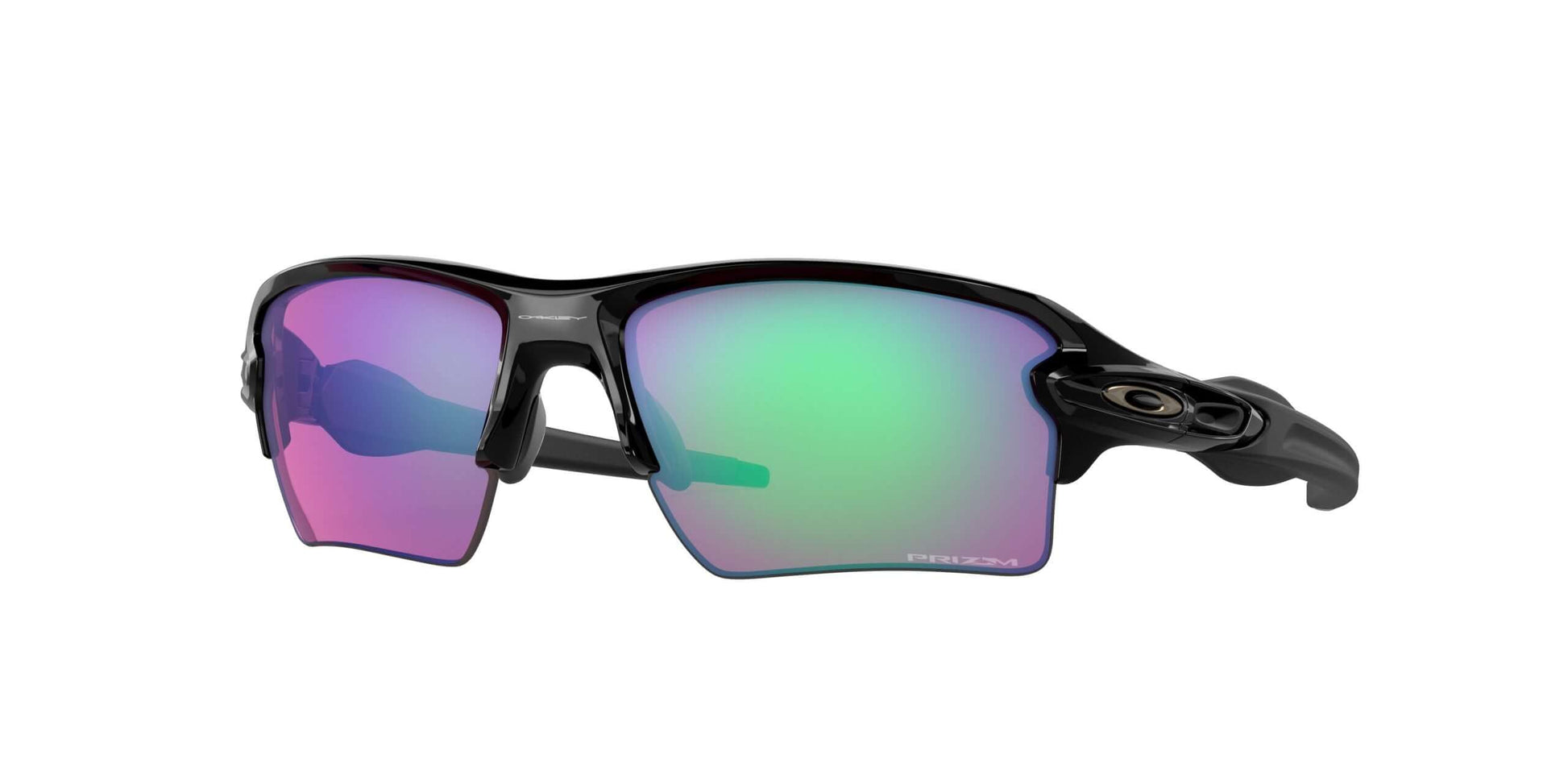 Oakley Flak 2.0 0OO9188 sunglasses with sleek black frame and vibrant mirrored lenses, perfect for sports and outdoor activities.