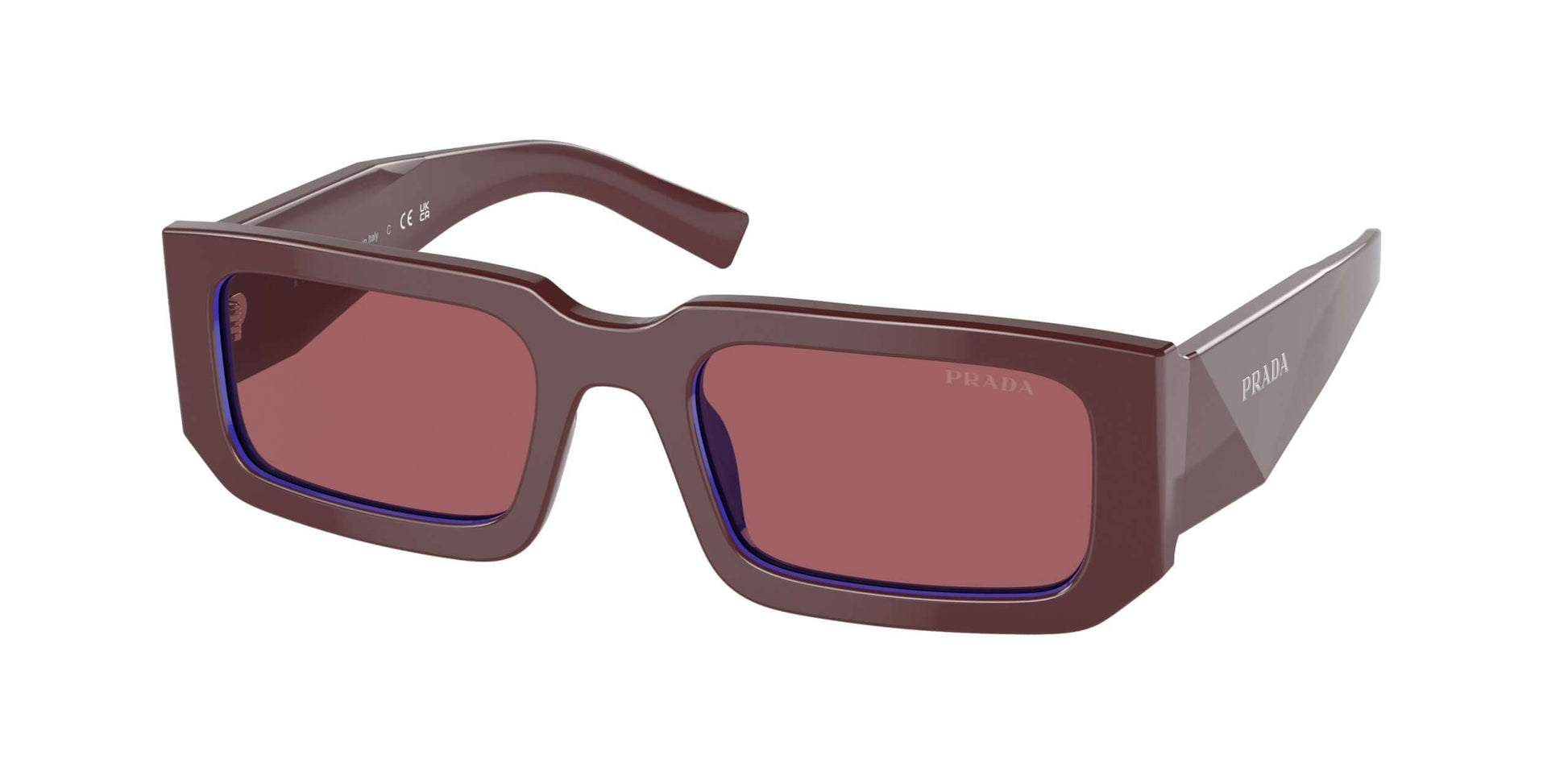 PRADA 0PR 06YS stylish sunglasses with brown frames and tinted lenses, perfect for a chic summer look.