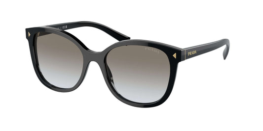 PRADA 0PR 22ZS sunglasses with stylish black frame and gradient lenses, perfect for fashion-forward eyewear enthusiasts.