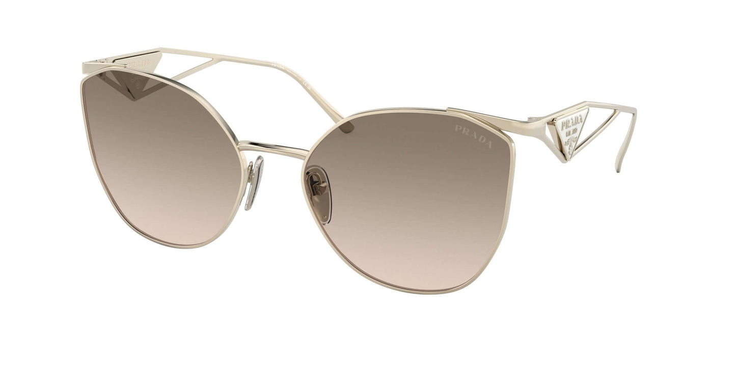 PRADA 0PR 50ZS stylish cat-eye sunglasses with gradient lenses and logo detailing in a chic design.