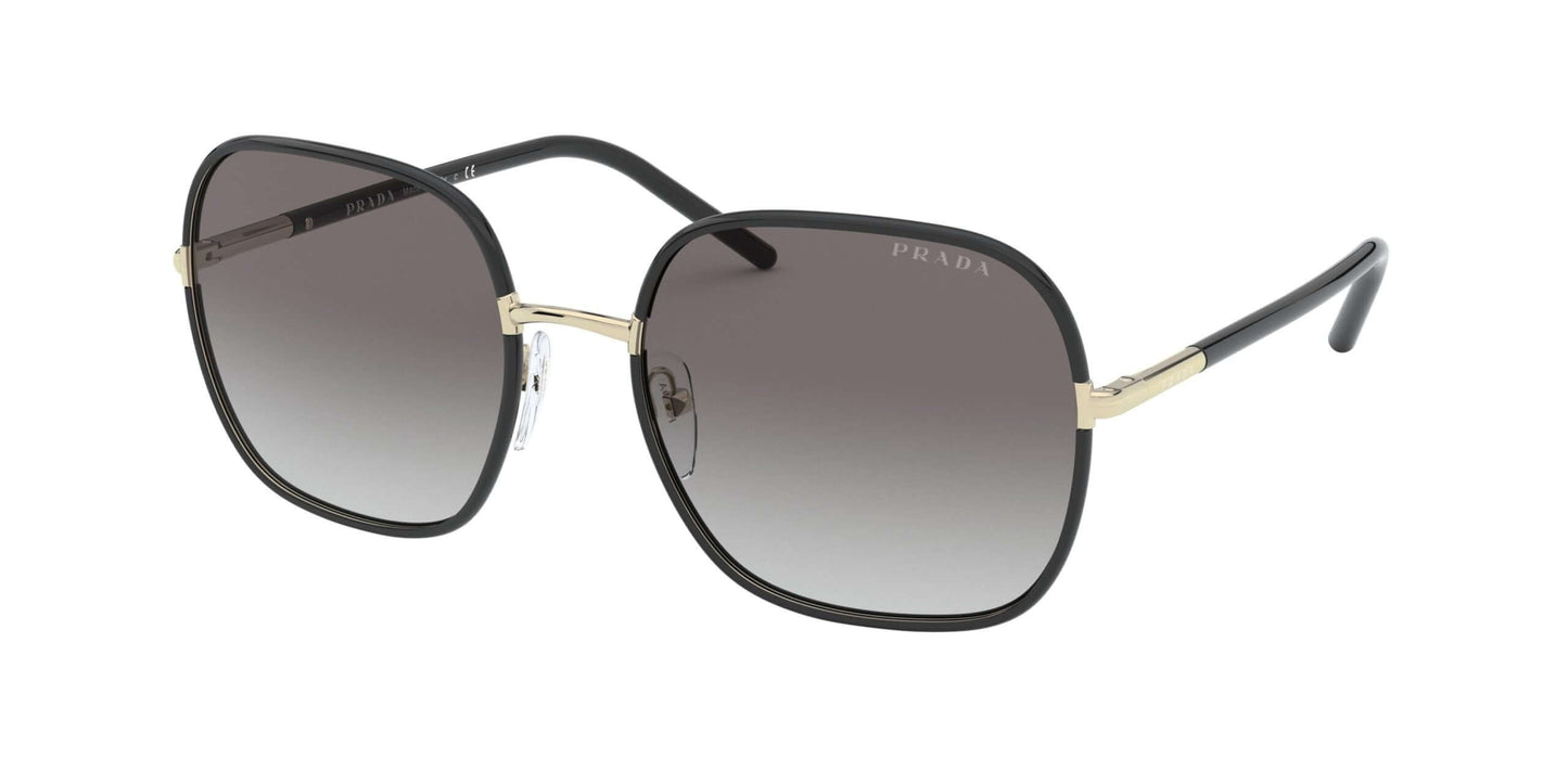 PRADA 0PR 67XS sunglasses with modern oversized frame and gradient lenses, perfect for stylish sun protection.