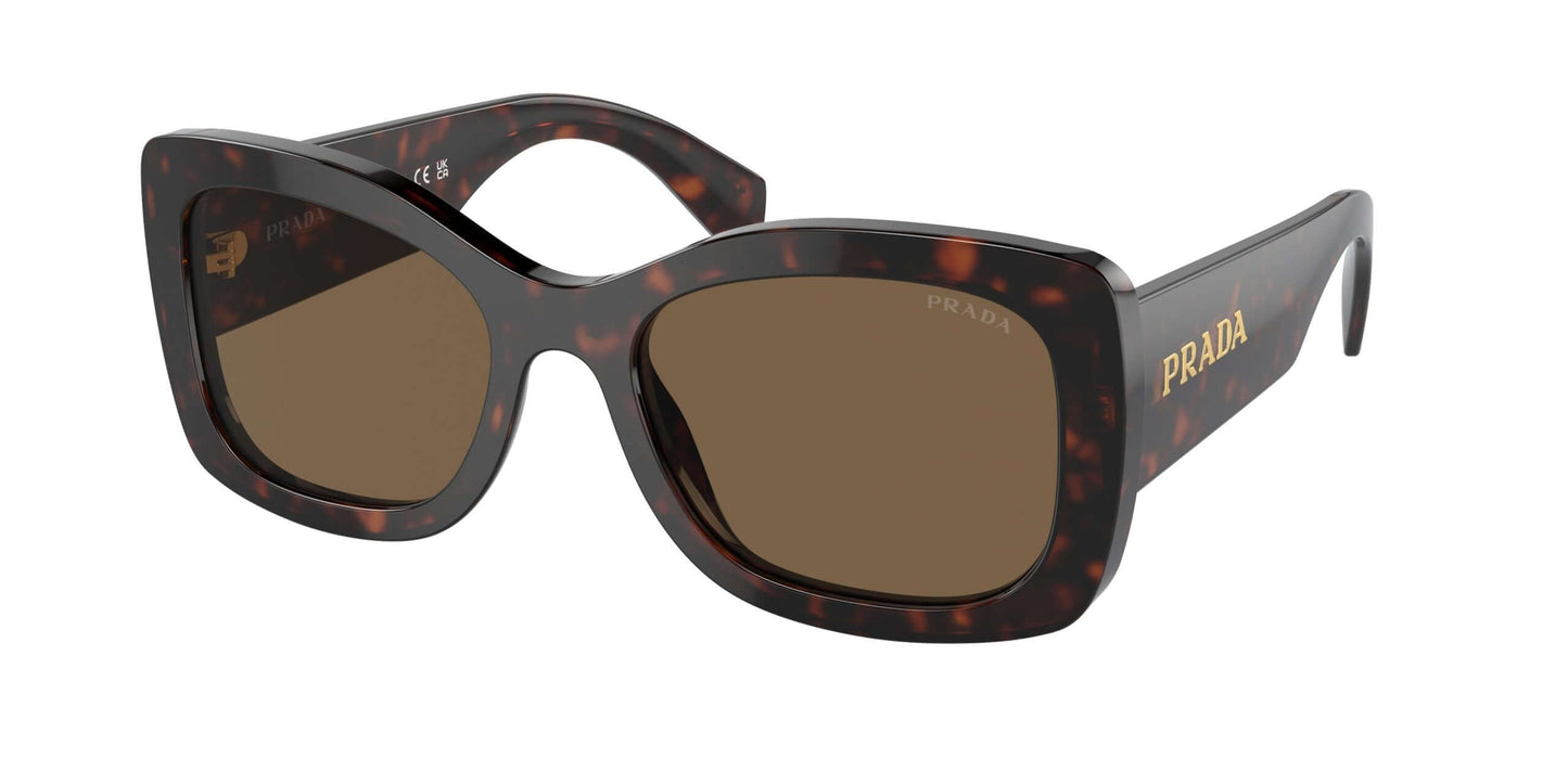 PRADA 0PR A08S oversized sunglasses, stylish eyewear for a fashionable look, perfect as prescription sunglasses.