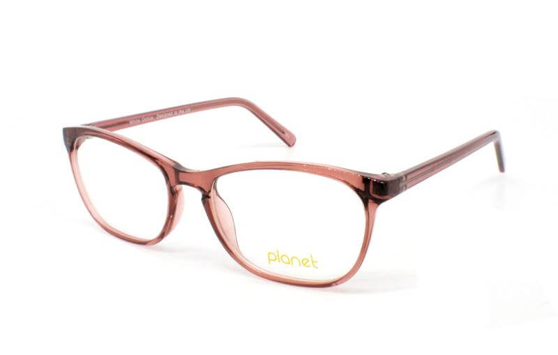 Stylish Planet 69 eyeglasses in a chic pink frame, perfect for fashion-forward eyewear enthusiasts.